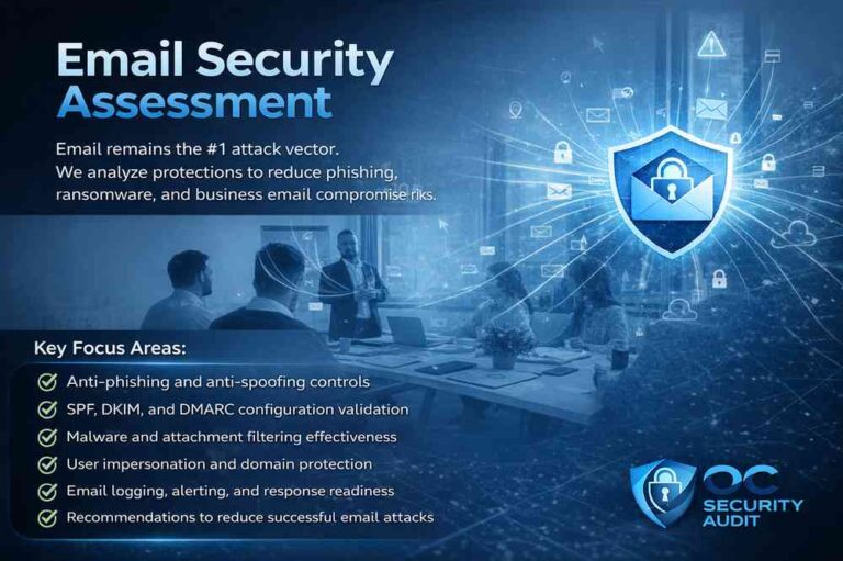 OC Security Audit Cybersecurity Audit Irvine, Orange County, California