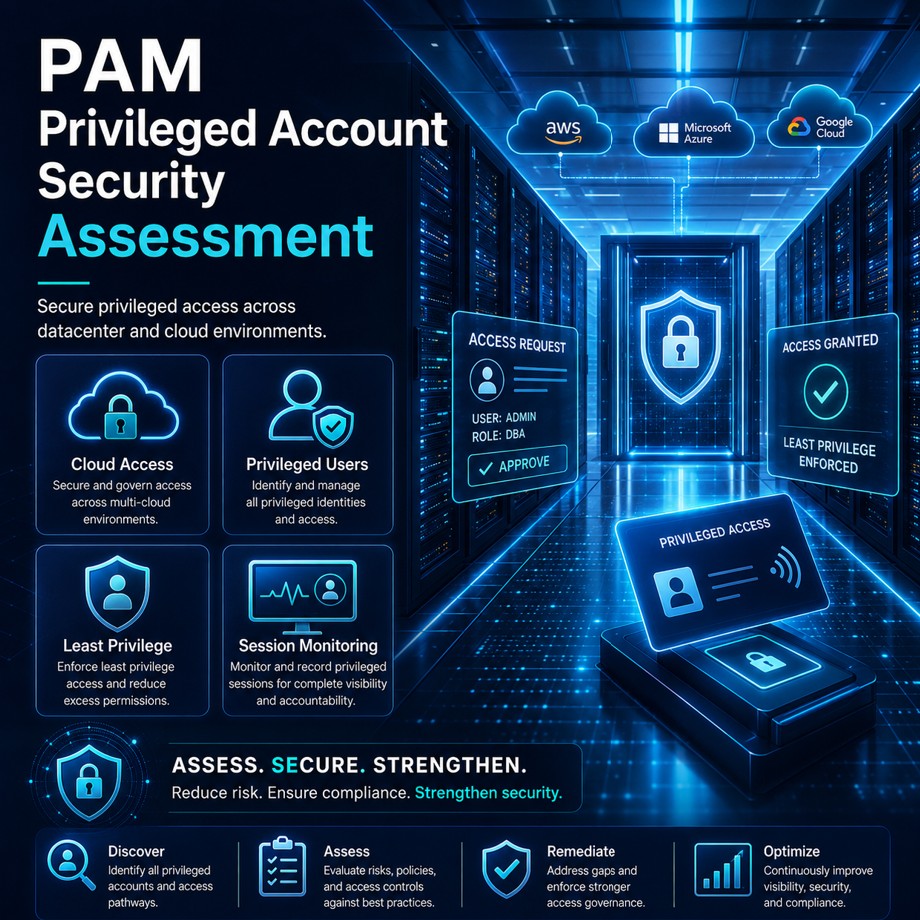 Privileged Access and Administrator Account Assessment visual for OC Security Audit