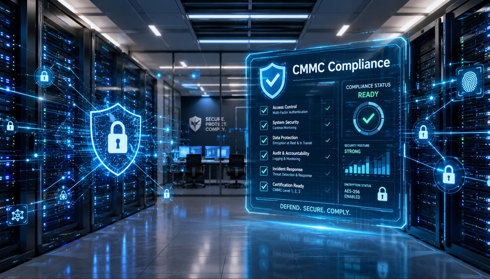 CMMC compliance consulting for defense contractors and controlled unclassified information