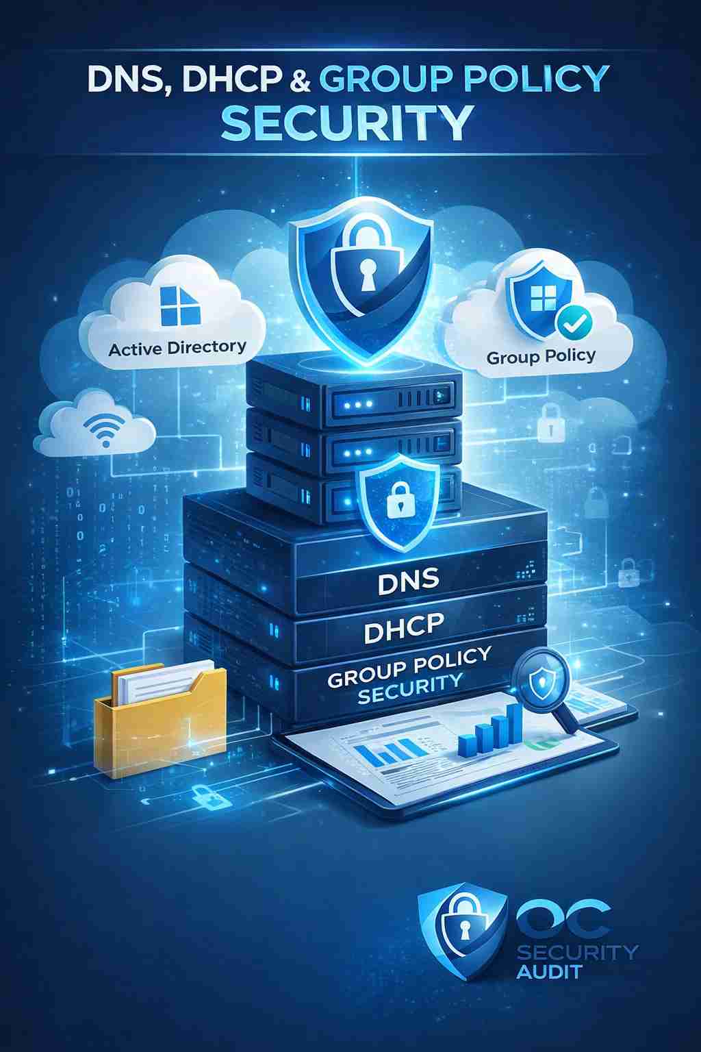 Group Policy Security Assessment visual for OC Security Audit