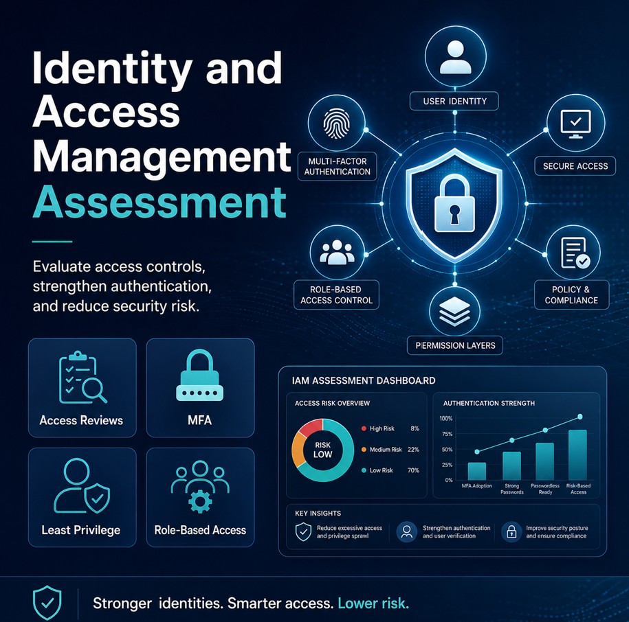 Identity and access management assessment for Microsoft 365 security controls