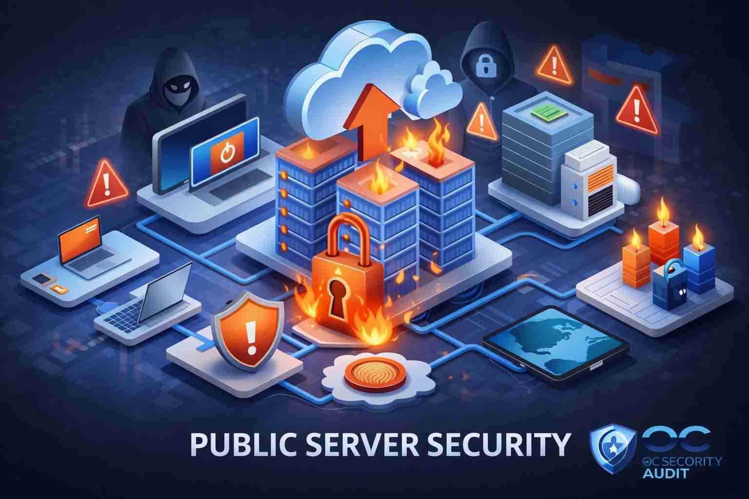 Internal Web Server Security Assessment visual for OC Security Audit