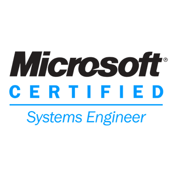 Microsoft Certified Systems Engineer certification mark