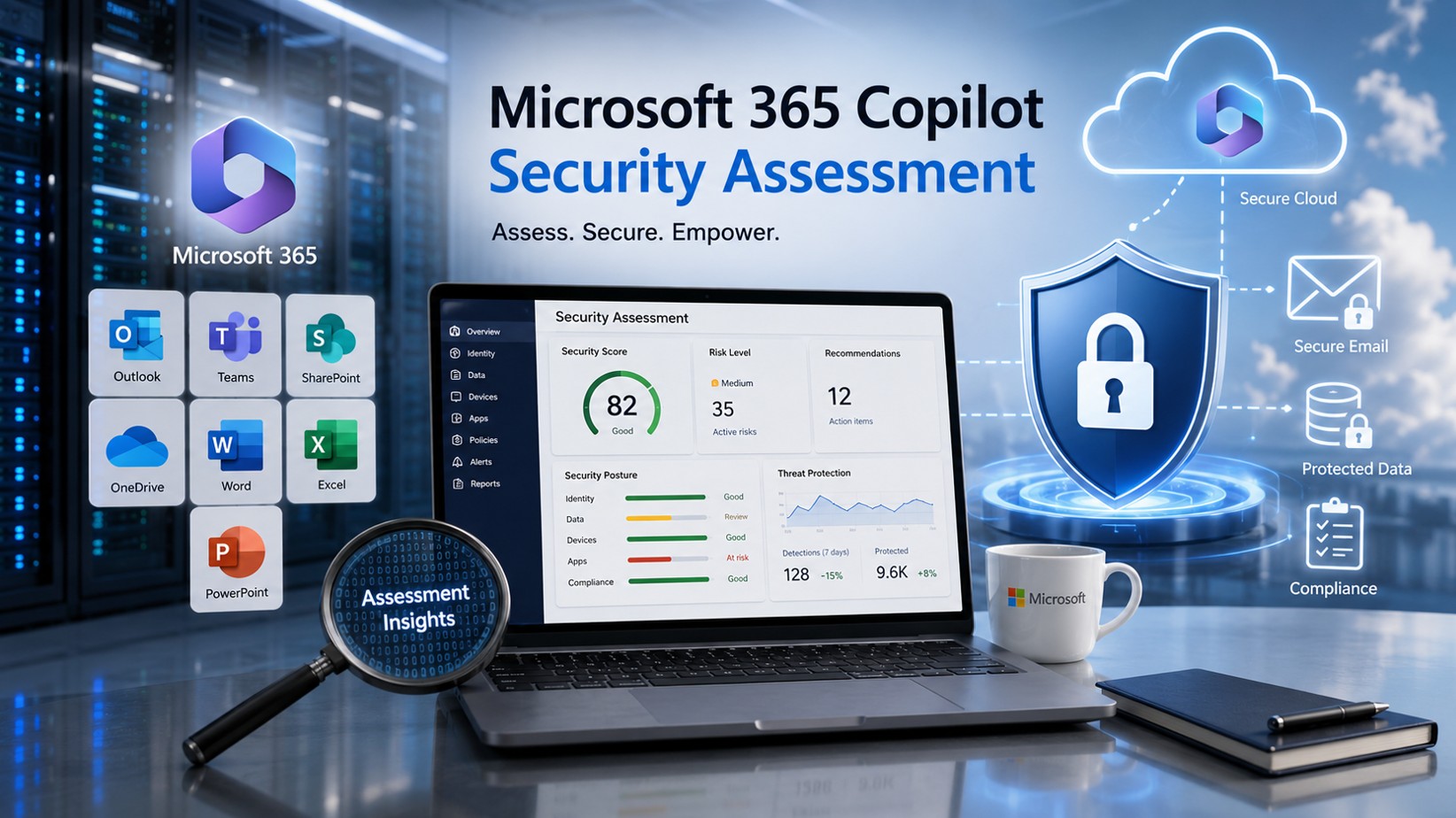 Microsoft 365 Copilot security assessment for AI risk and data protection