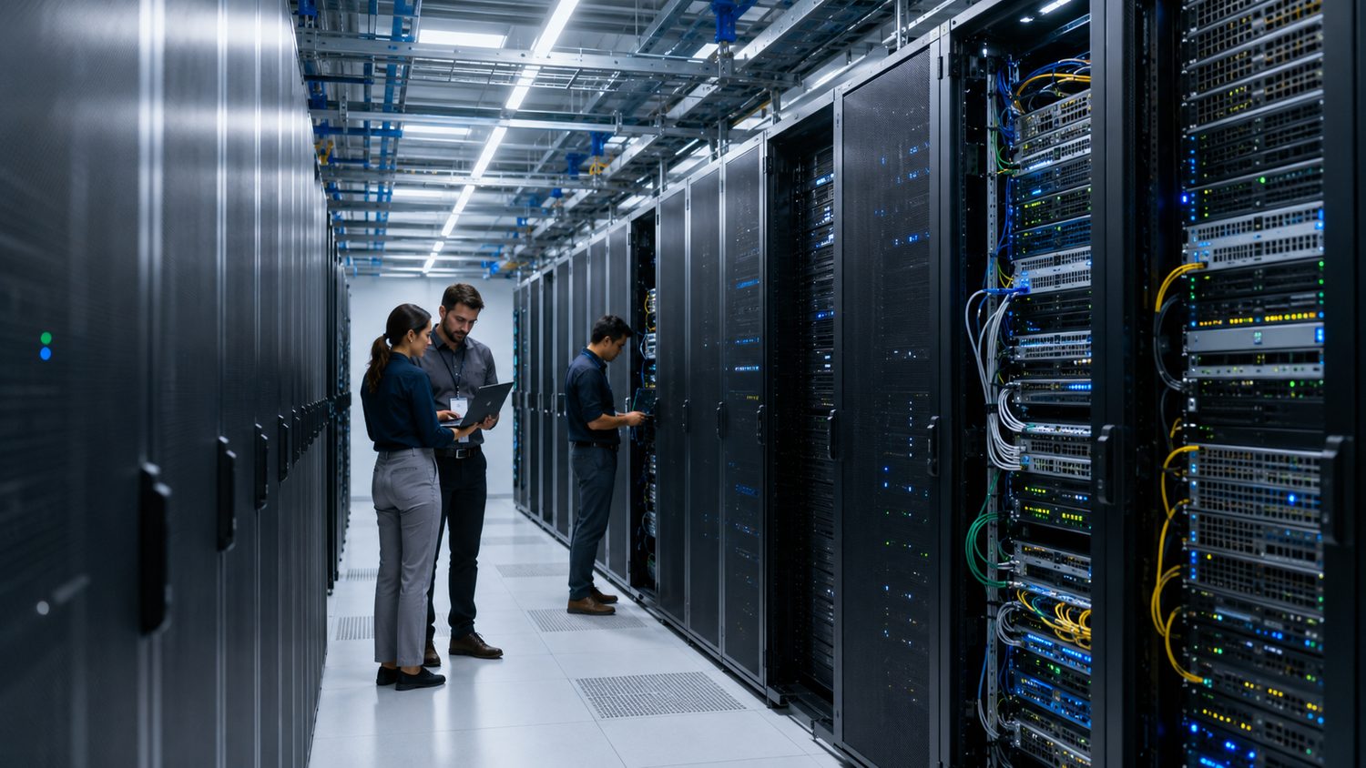 Compliance Consulting 1 Secure data center infrastructure representing compliance and cybersecurity controls
