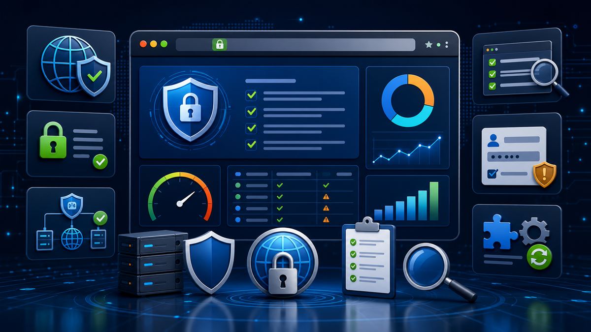 Website Security and Privacy Risk Check featured cybersecurity audit image