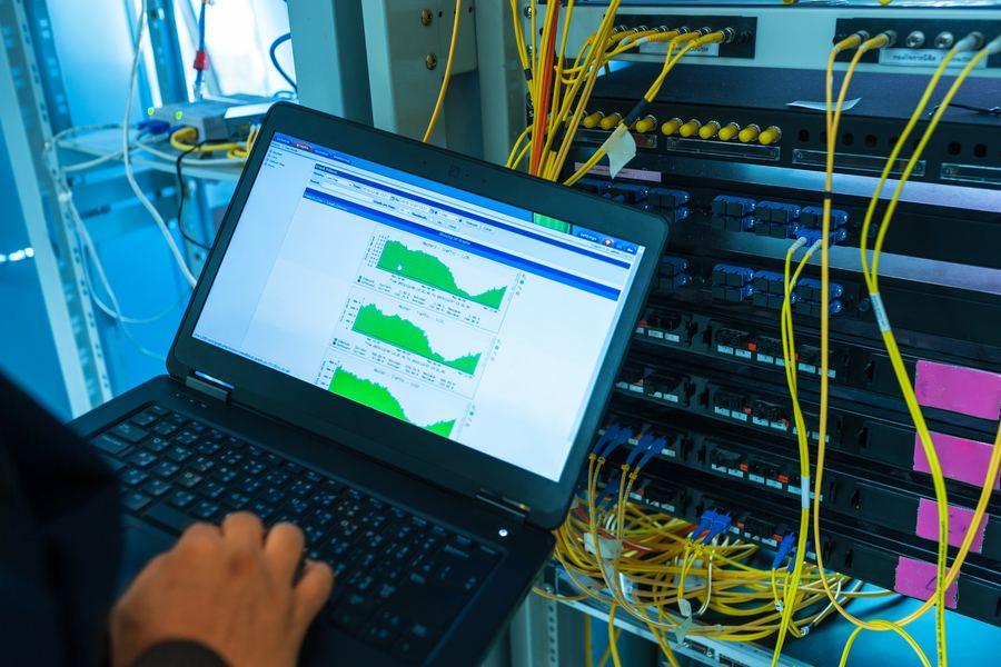 CCPA Compliance Checklist: 60 Checks for Privacy, IT and Security 5 Engineer checking network equipment during a compliance review