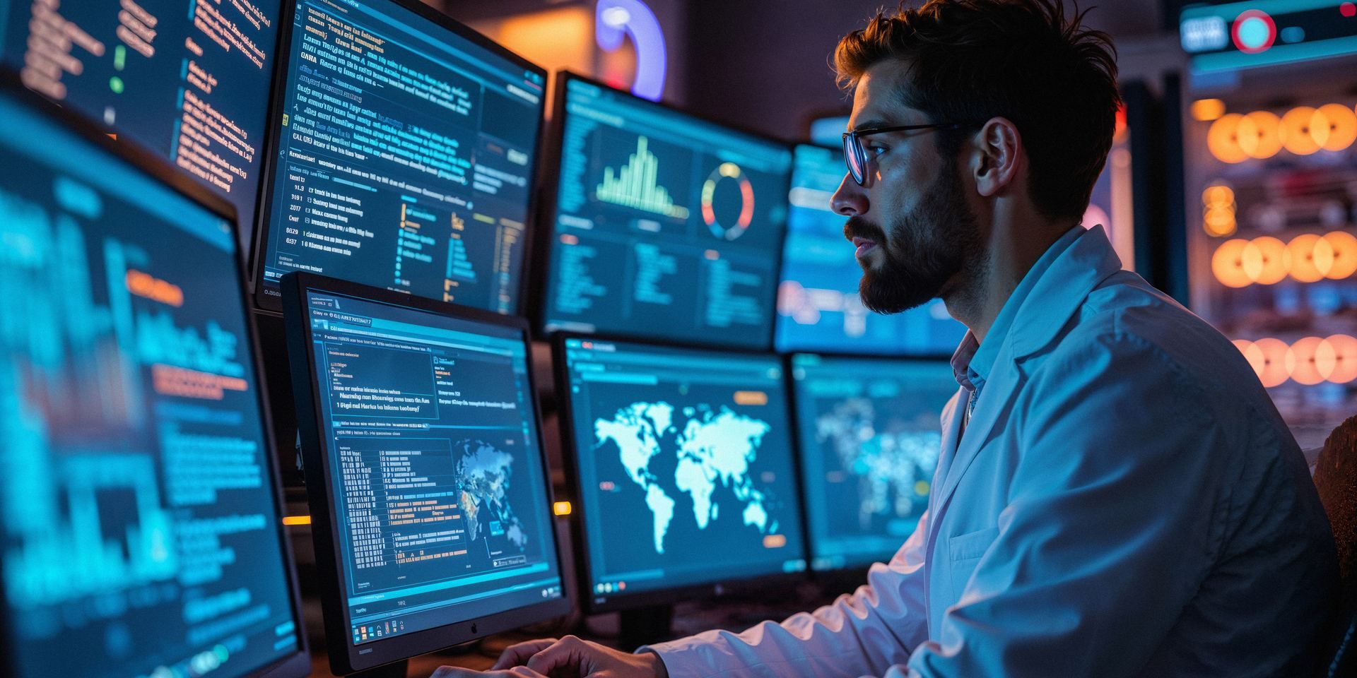 How to Test Your Website’s CCPA Opt-Out and Global Privacy Control 1 Engineer checking website behavior on several monitors