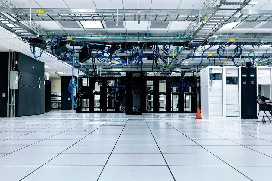 Data center where personal information is stored and protected